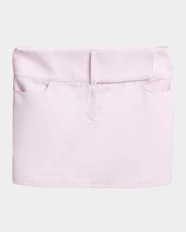 Straight Mini Skirt